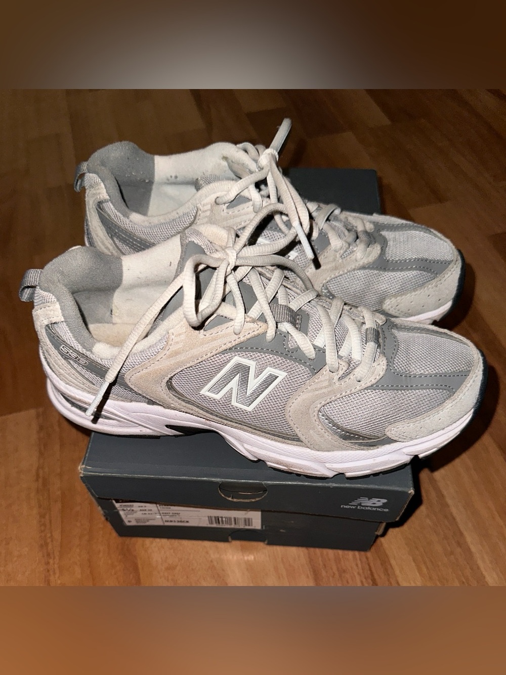 New Balance 530 Women's Grey Raincloud size 7